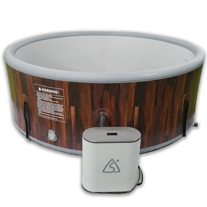 SPA Pool - Wood Grain